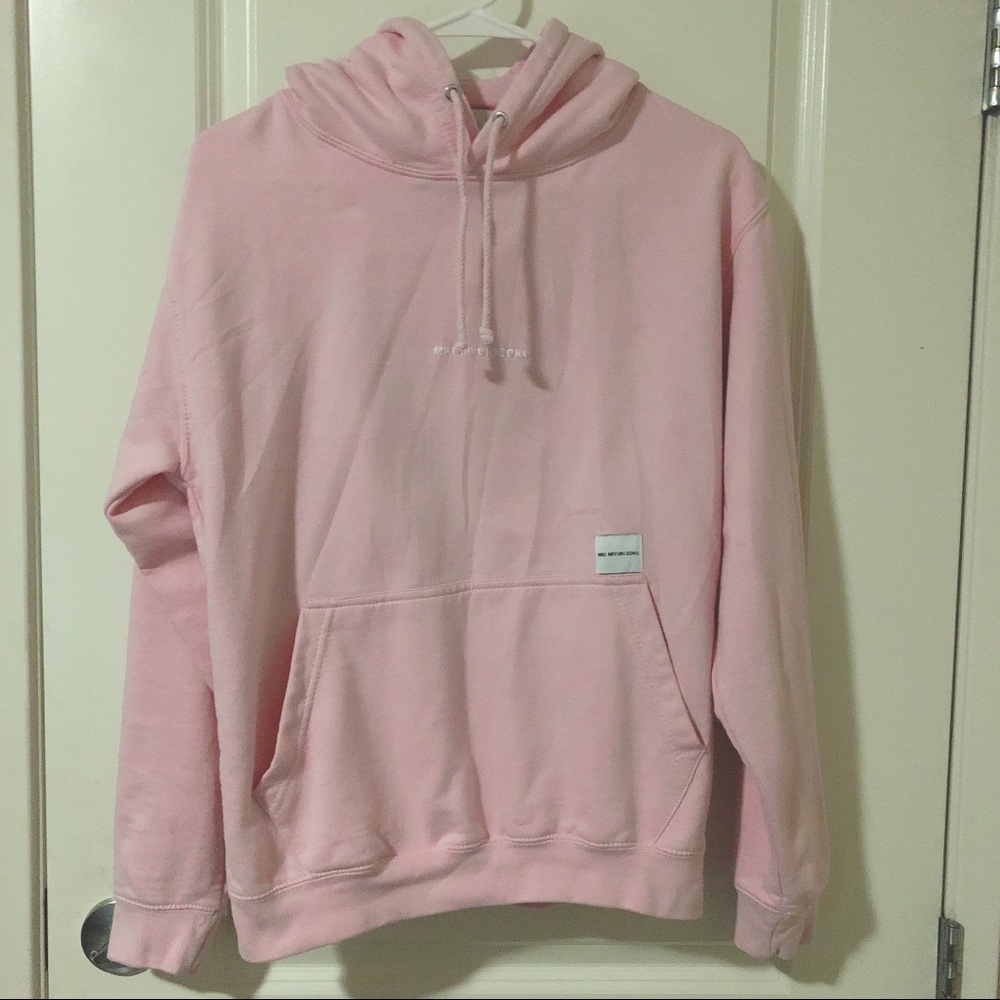 MIKI MIYUKI ZOKU Pink Hoodie Sweatshirt